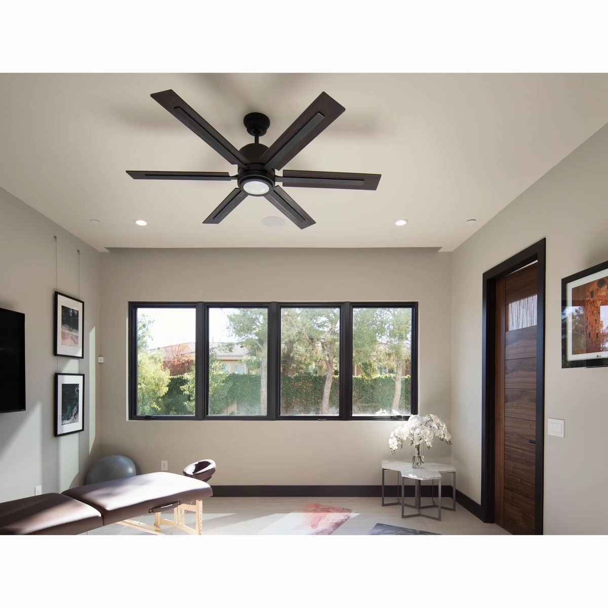 Glandon 60" Ceiling Fan Gilded Iron