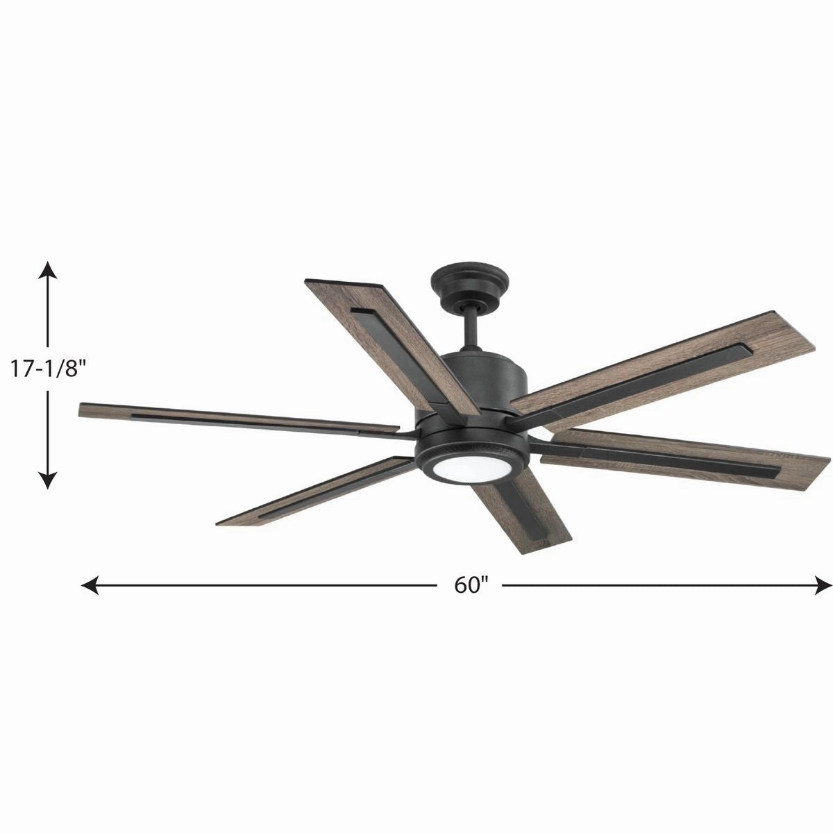Glandon 60" Ceiling Fan Gilded Iron