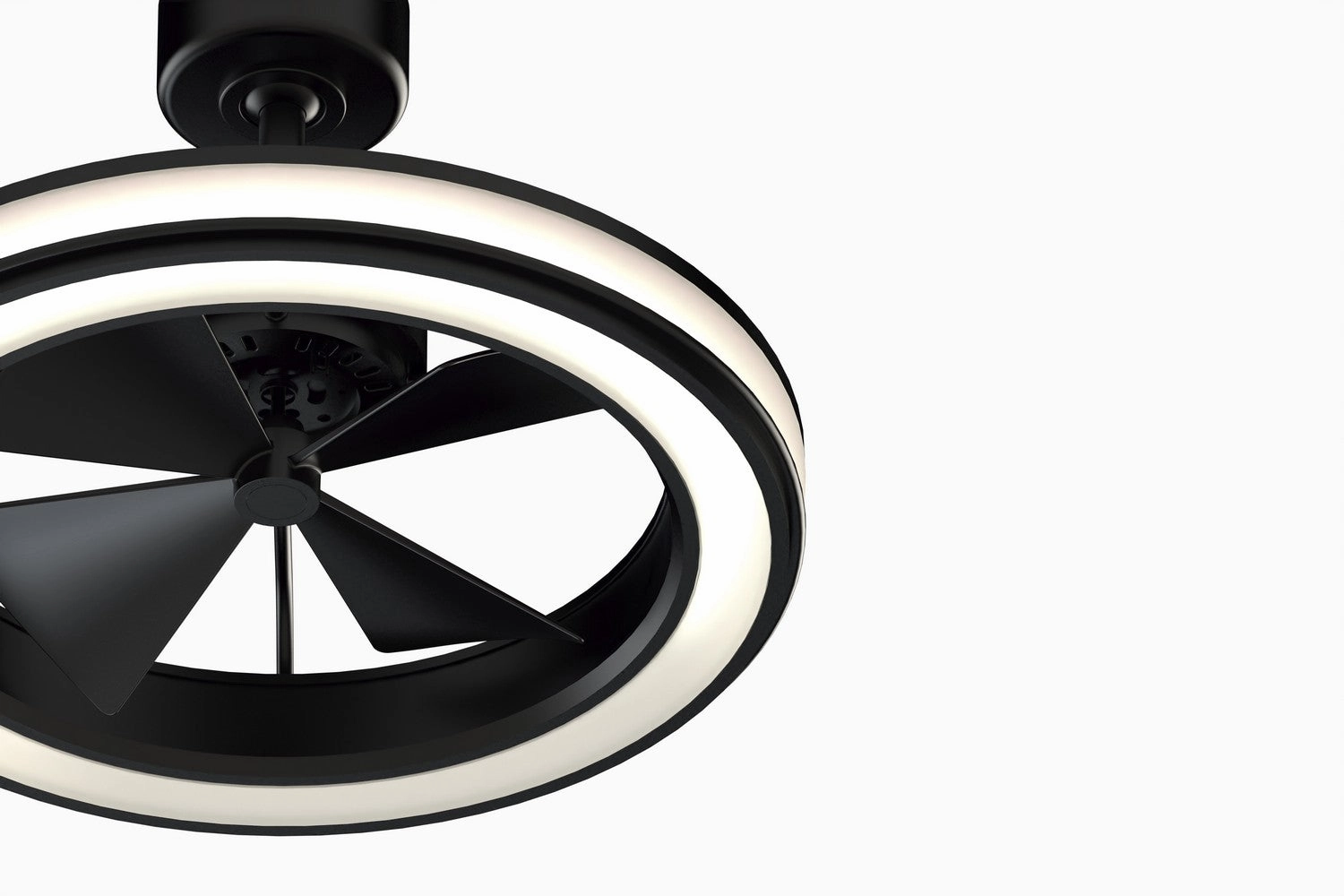 Gleam 16"Ceiling Fan Black