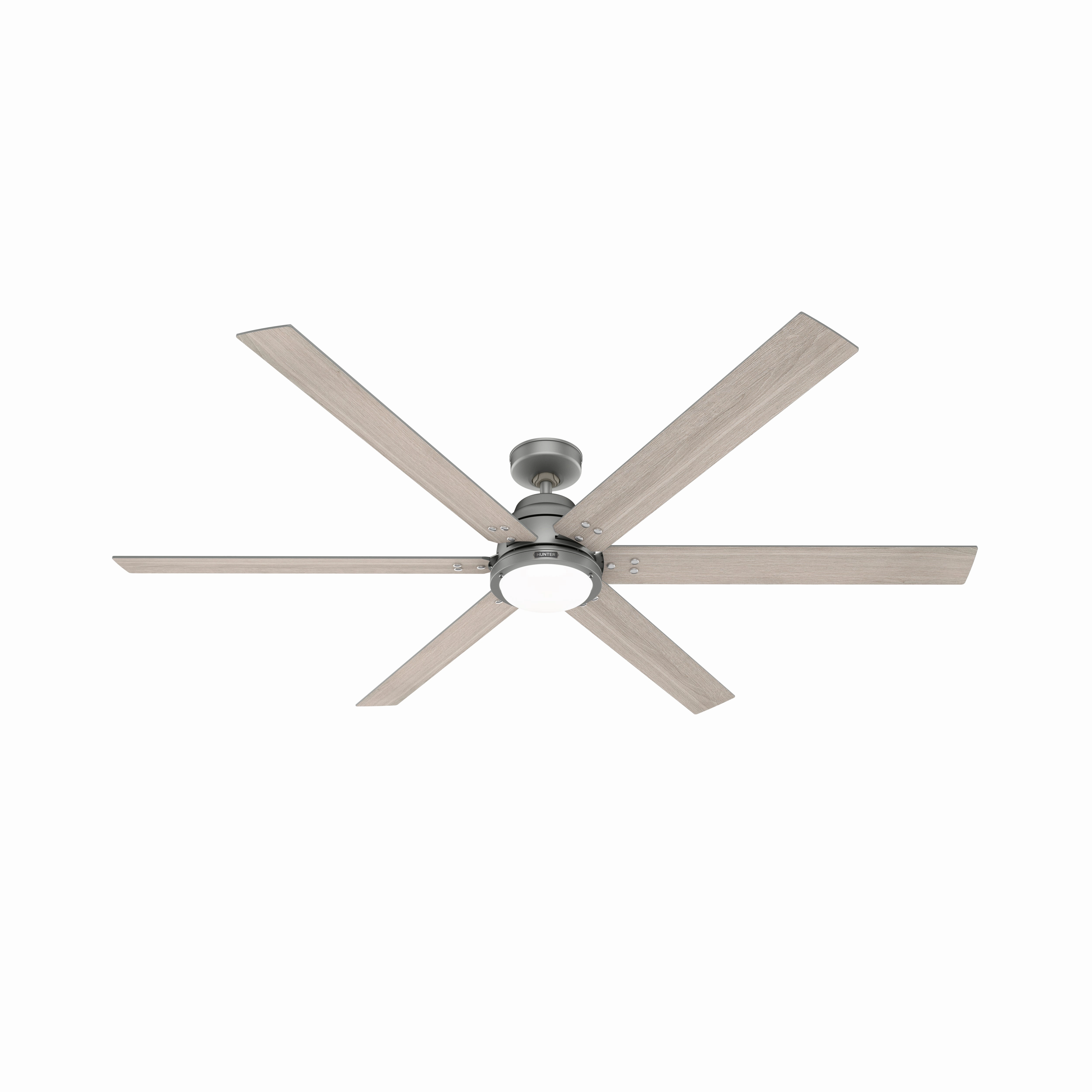 Gravity 72"Ceiling Fan Matte Silver
