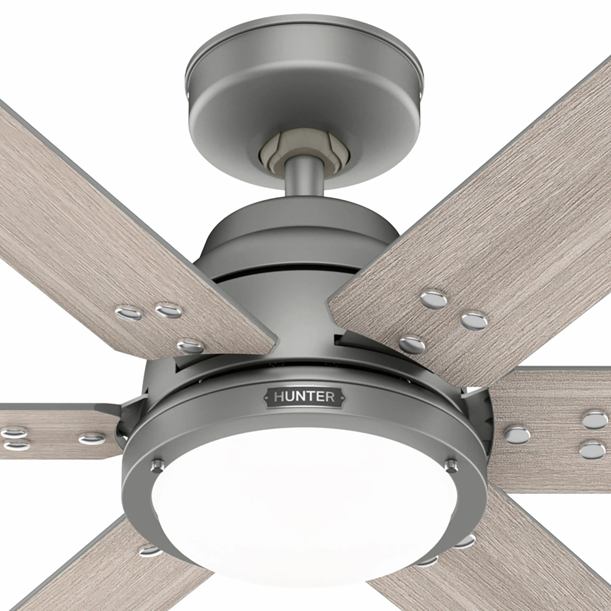 Gravity 72"Ceiling Fan Matte Silver