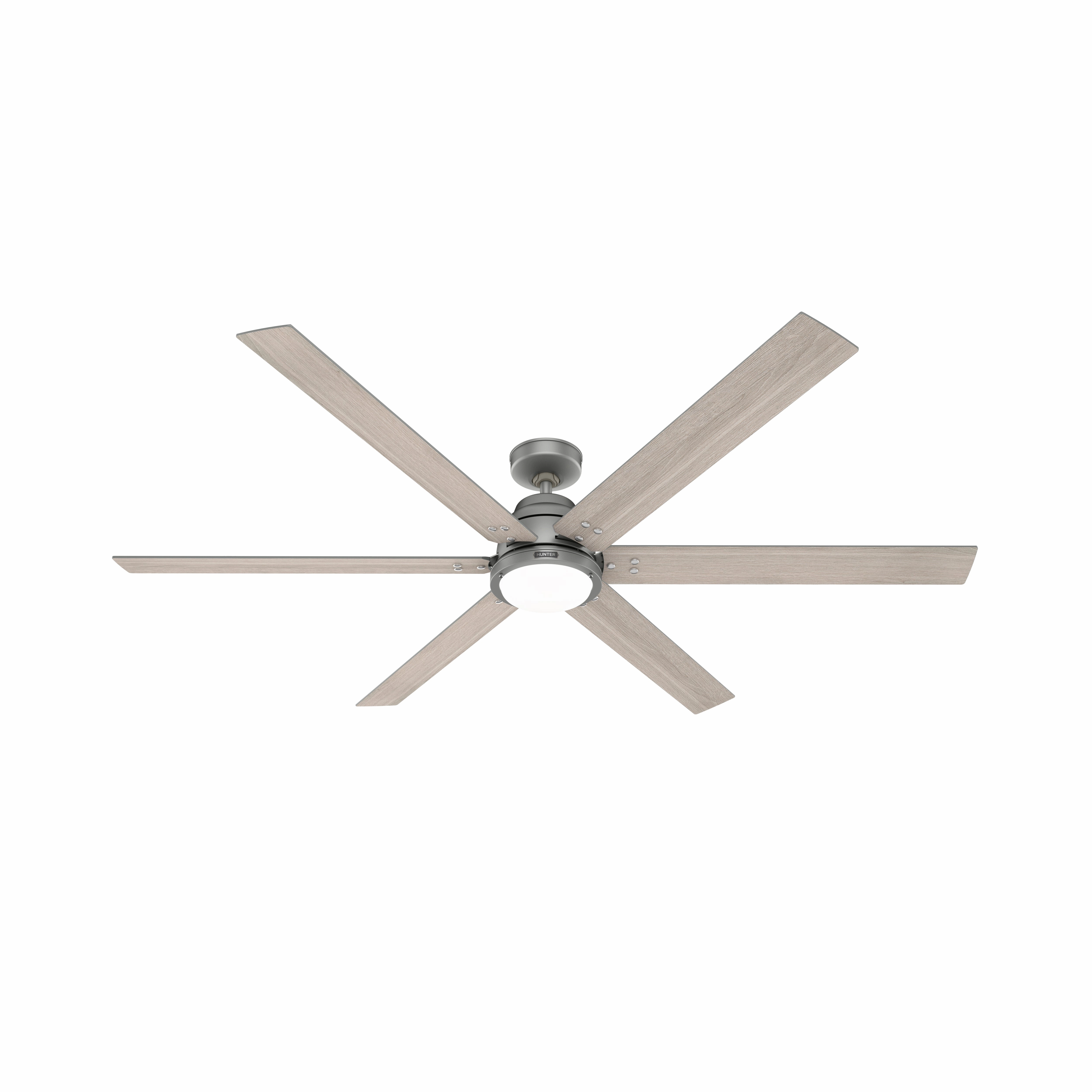 Gravity 72"Ceiling Fan Matte Silver