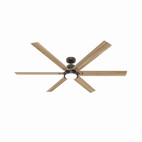 Gravity 72"Ceiling Fan Noble Bronze large electric fans for spacious rooms