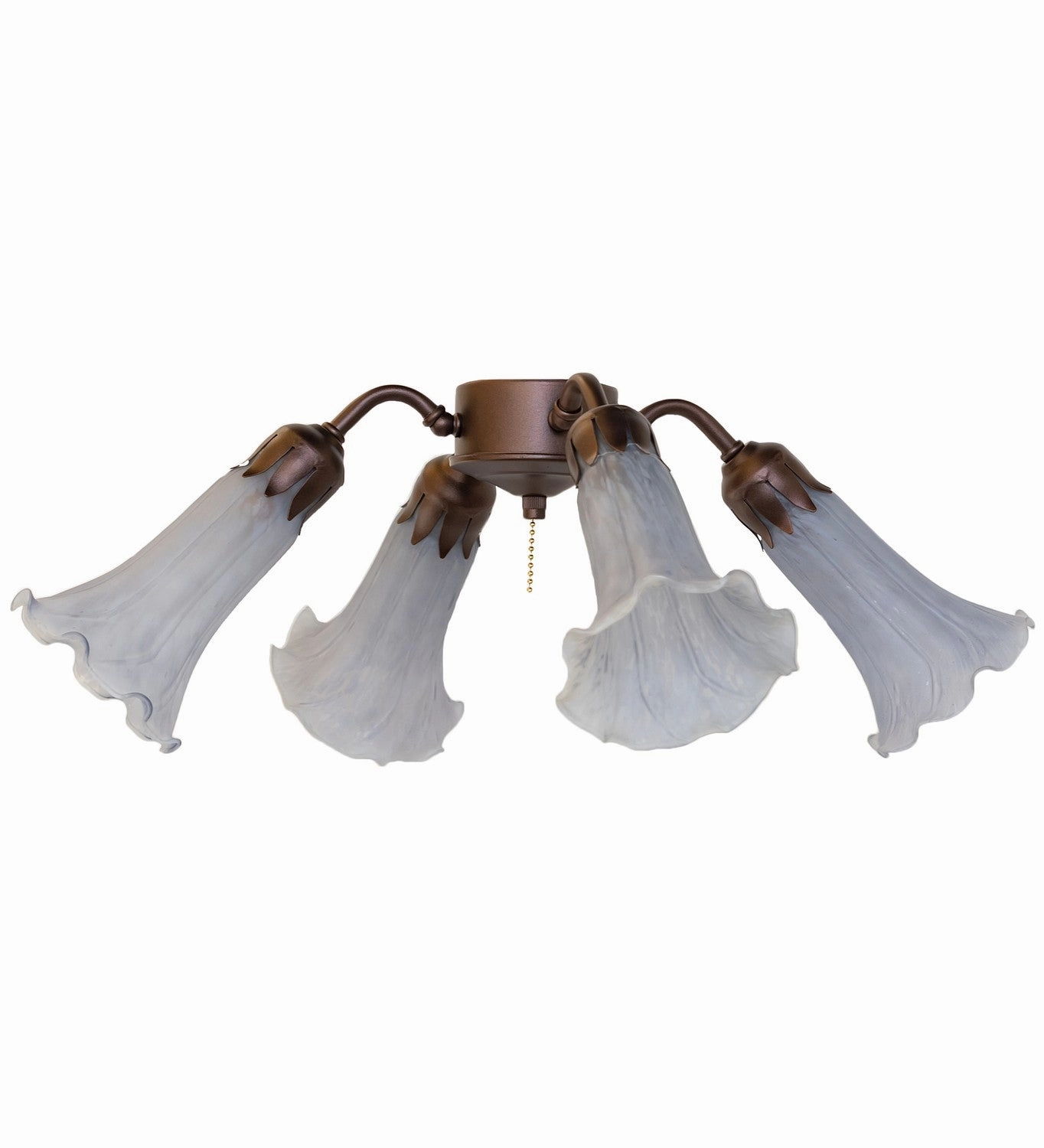 Gray Four Light Fan Light