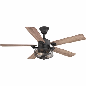 Greer 54"Ceiling Fan Gilded Iron oscillating medium fans with strong airflow