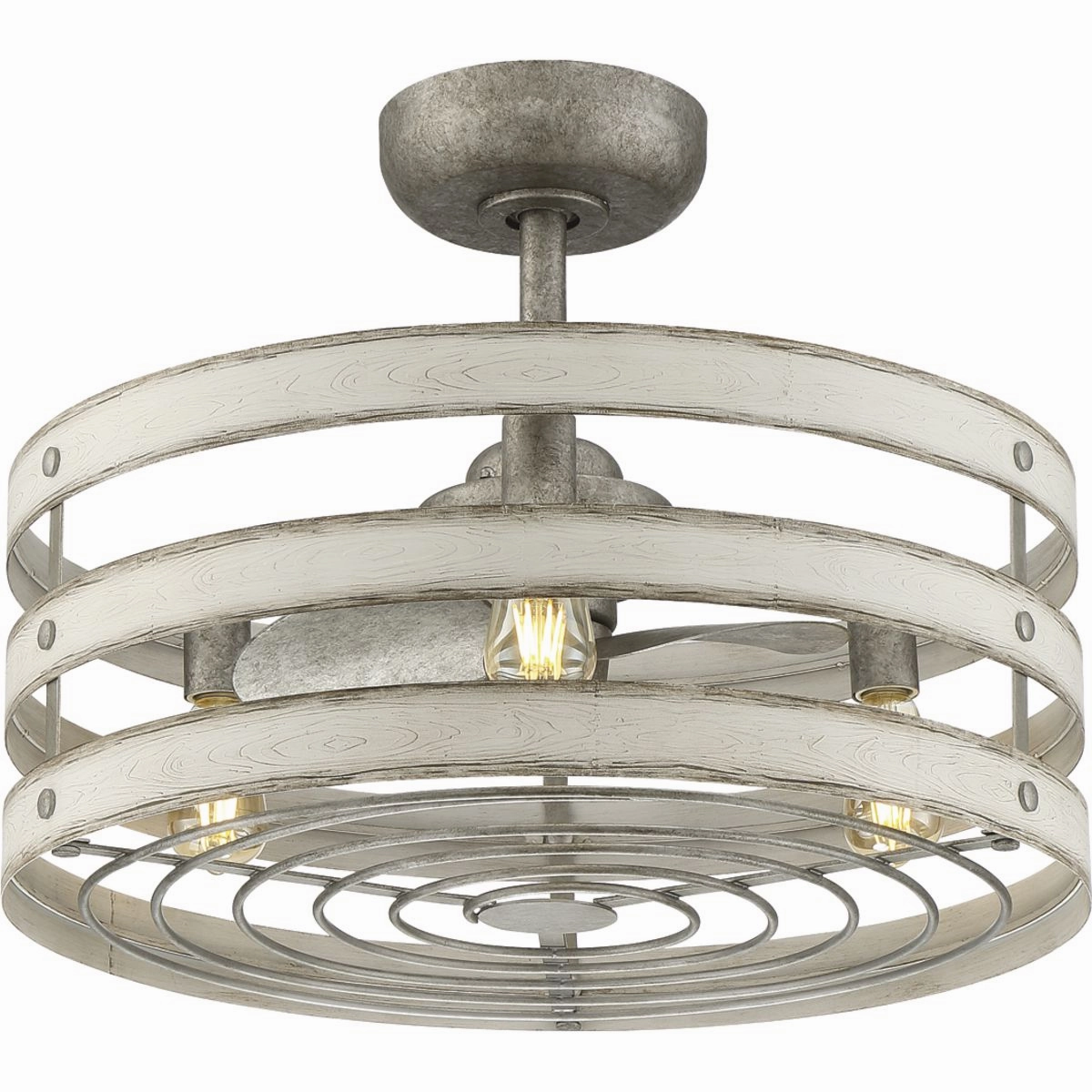 Gulliver 23"Ceiling Fan Galvanized Finish