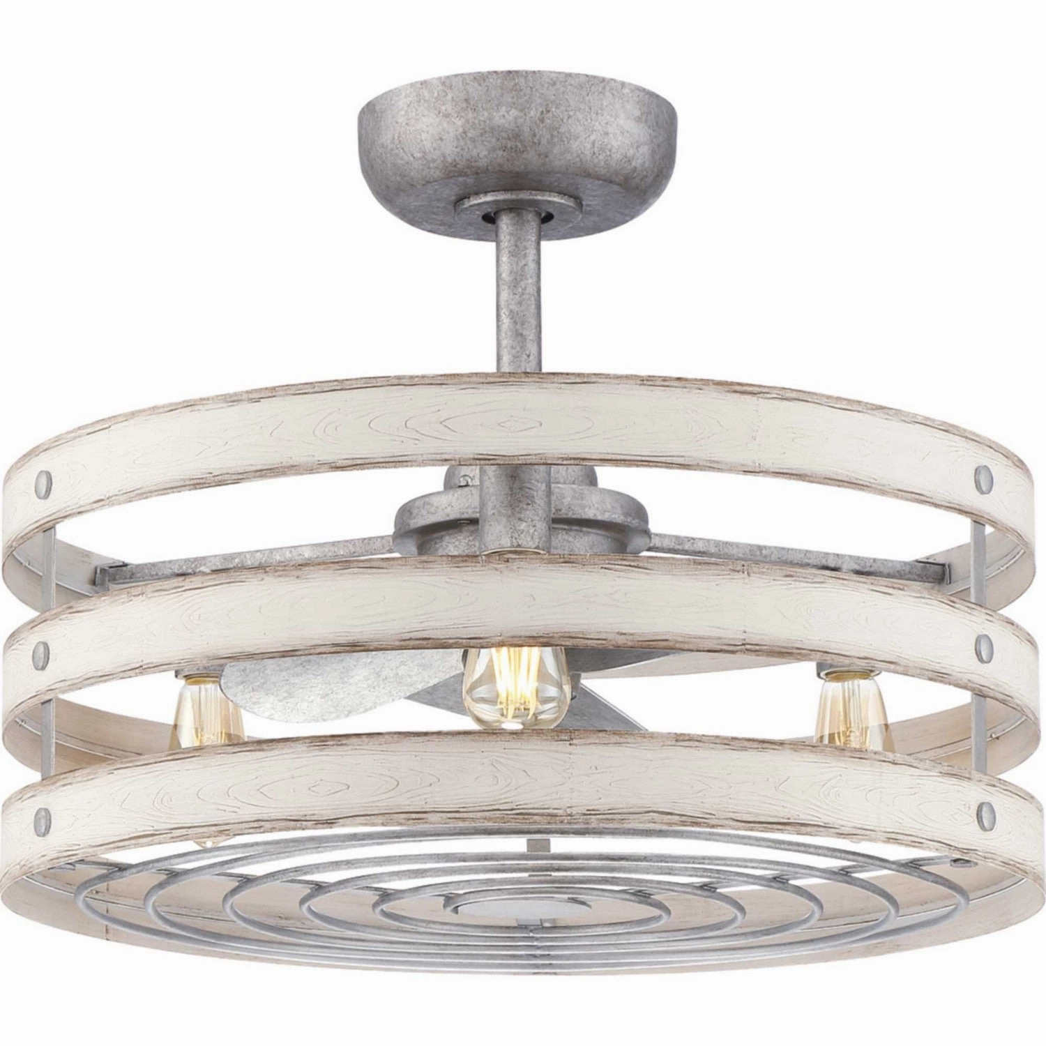 Gulliver 23"Ceiling Fan Galvanized Finish modern electric fans for minimalist decor