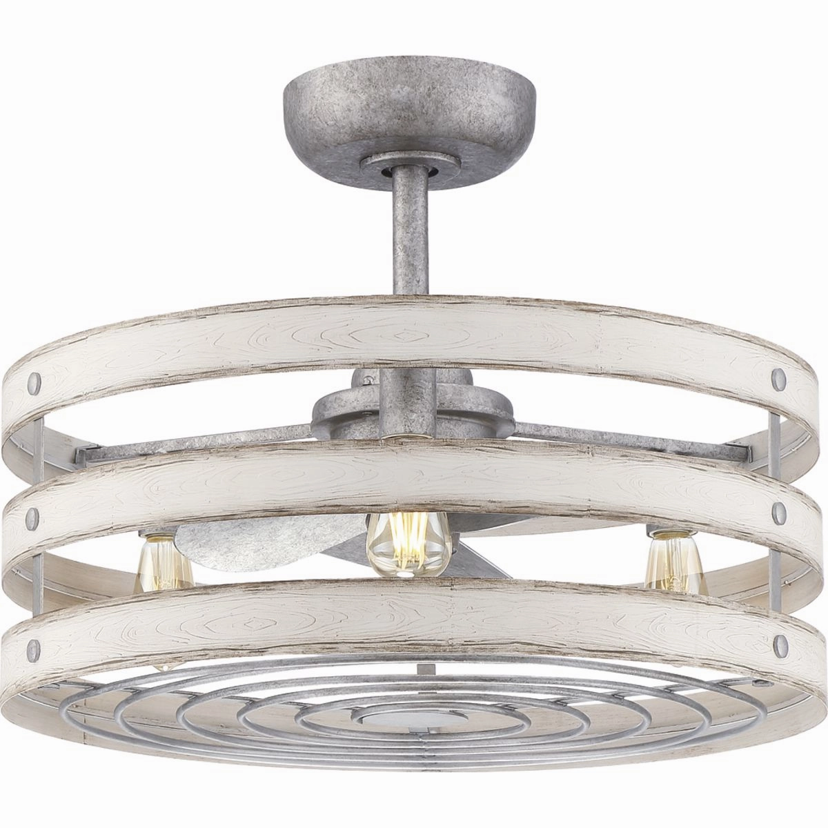 Gulliver 23"Ceiling Fan Galvanized Finish