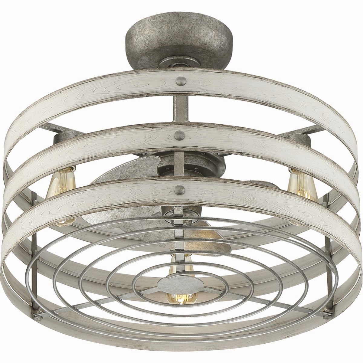 Gulliver 23"Ceiling Fan Galvanized Finish