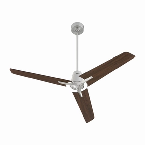 Halcyon 56" Ceiling Fan Satin Nickel durable fans for long-lasting performance