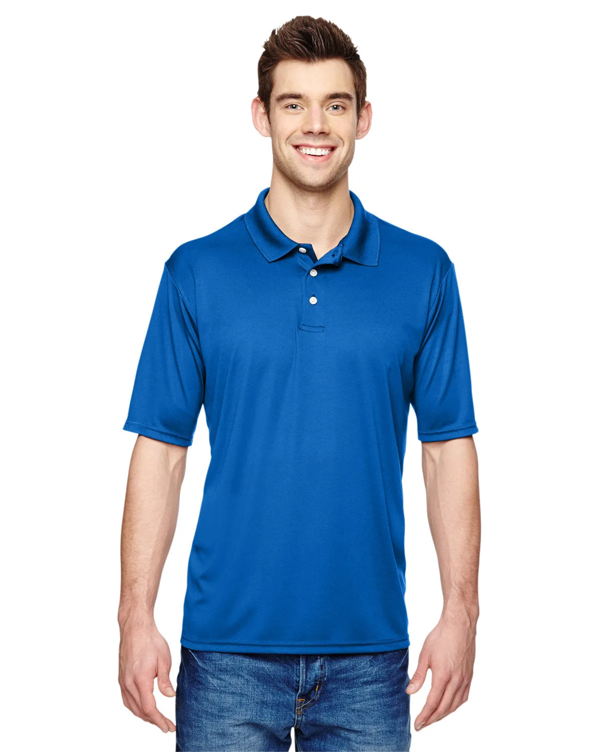 Hanes 4800 Men's 4 oz. Cool Dri with Fresh IQ Polo