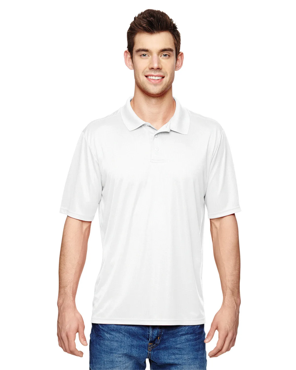 Hanes 4800 Men's 4 oz. Cool Dri with Fresh IQ Polo