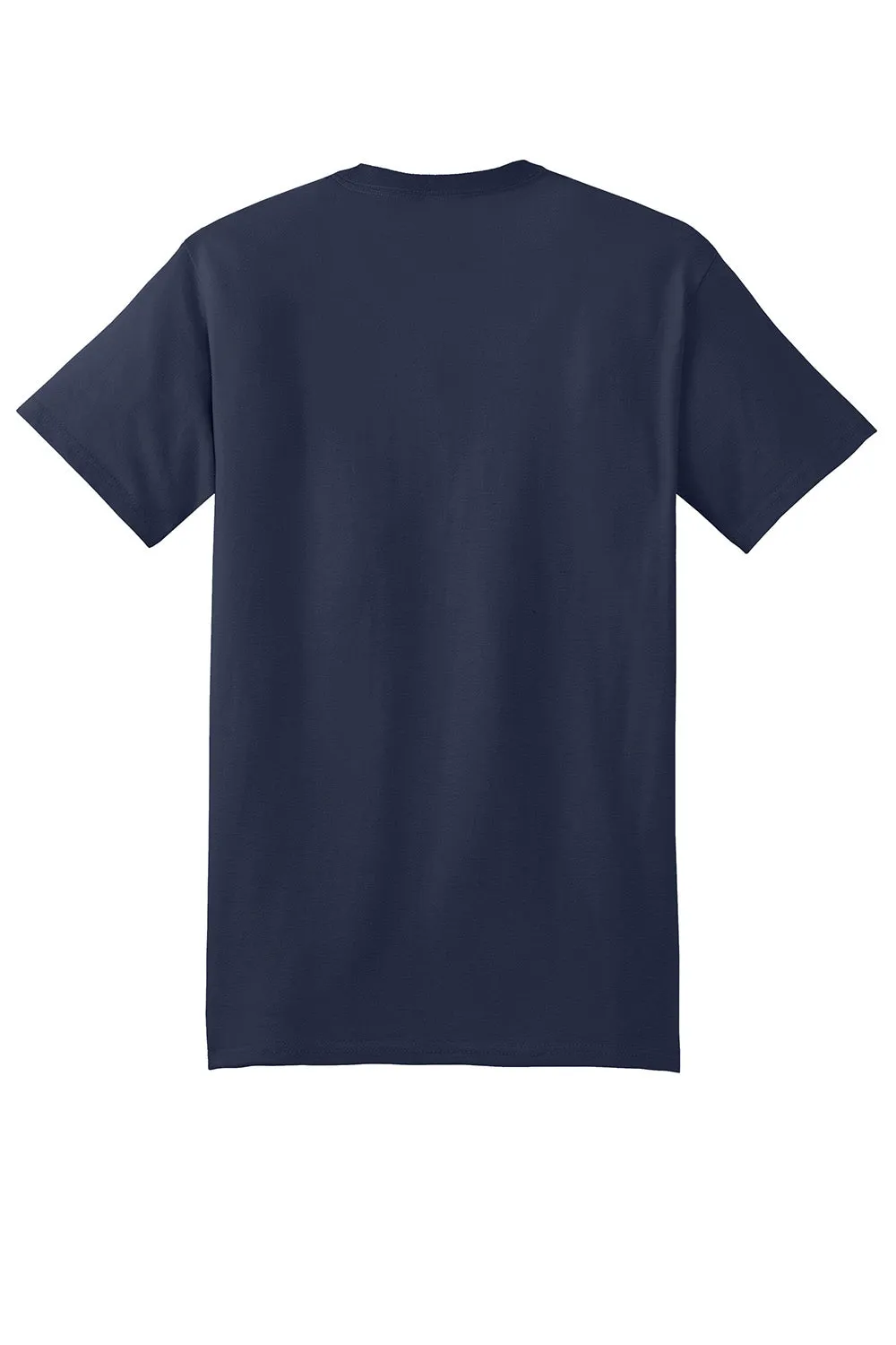 Hanes Mens Beefy-T Short Sleeve Crewneck T-Shirt - Navy Blue  Best cheap Clothing Hanes