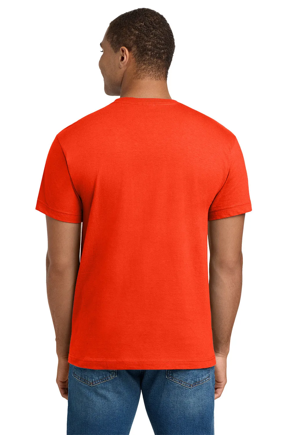 Hanes Mens Beefy-T Short Sleeve Crewneck T-Shirt - Orange  Best cheap Clothing Hanes