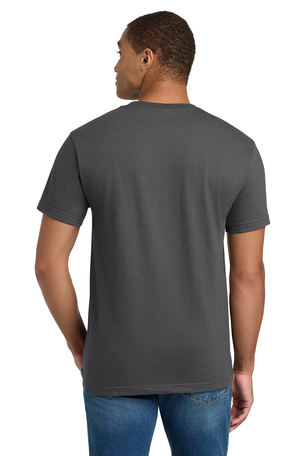 Hanes Mens Beefy-T Short Sleeve Crewneck T-Shirt - Smoke Grey  Best cheap Clothing Hanes