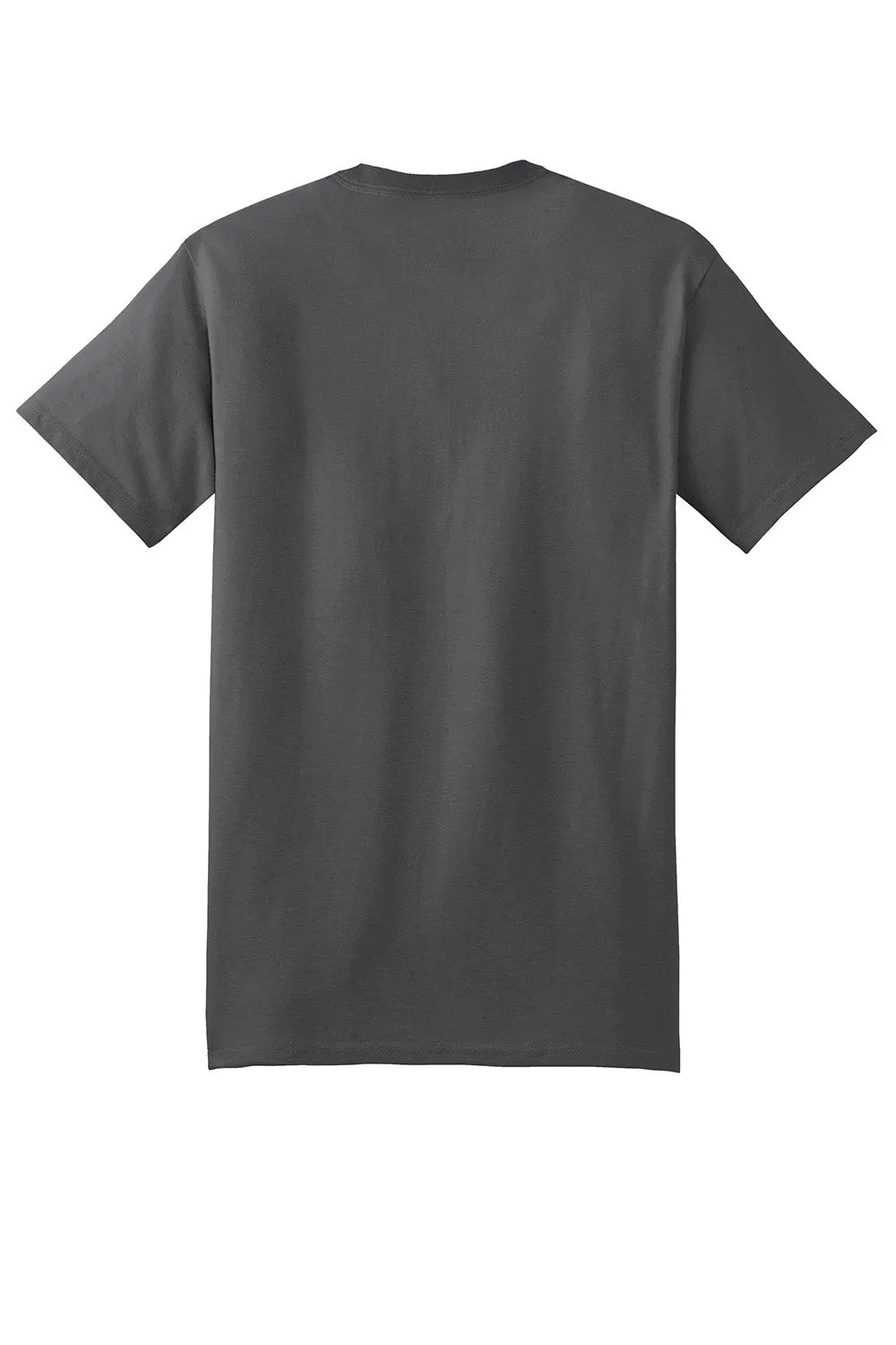 Hanes Mens Beefy-T Short Sleeve Crewneck T-Shirt - Smoke Grey  Best cheap Clothing Hanes