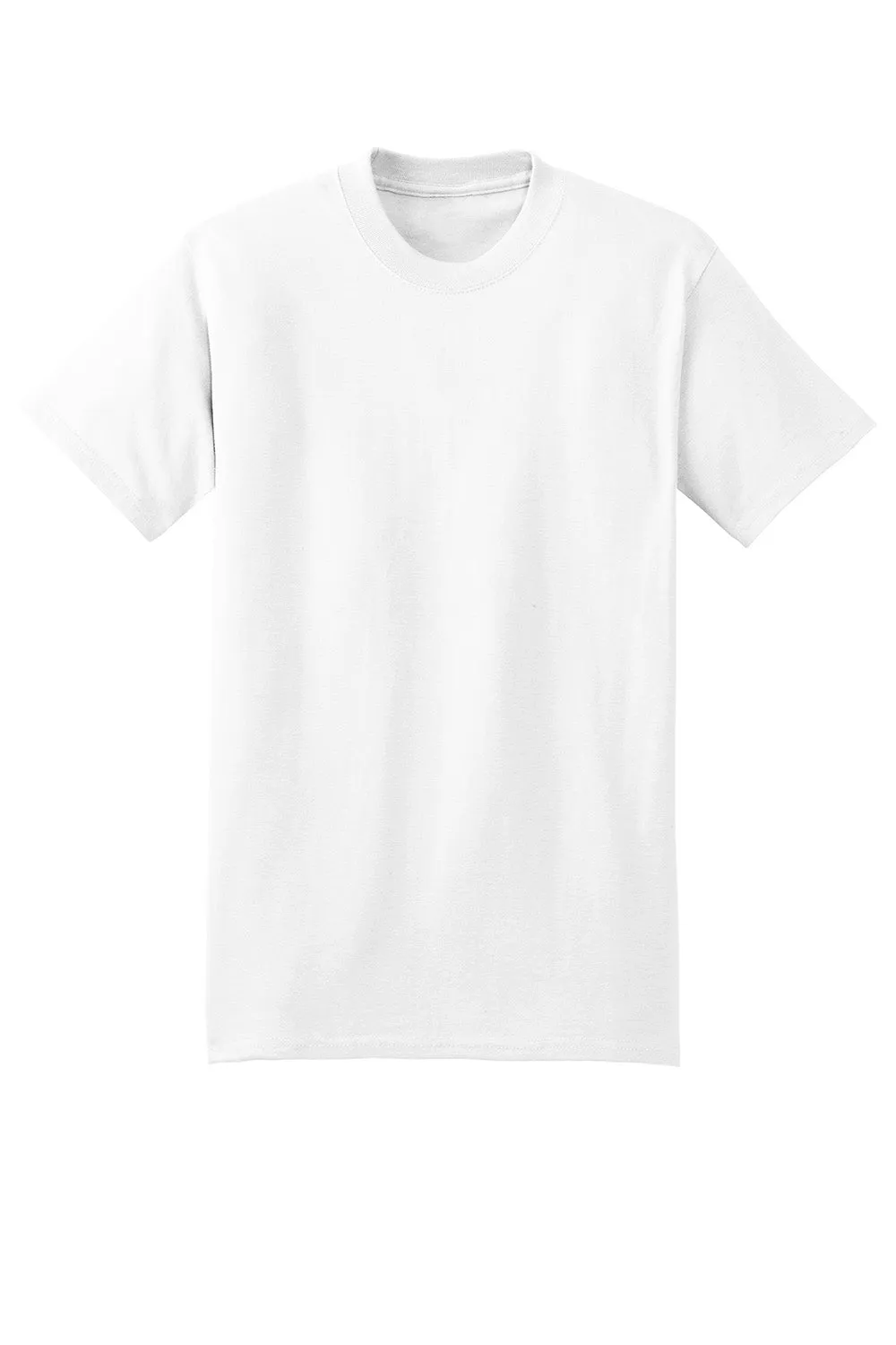 Hanes Mens Beefy-T Short Sleeve Crewneck T-Shirt - White  Best cheap Clothing Hanes