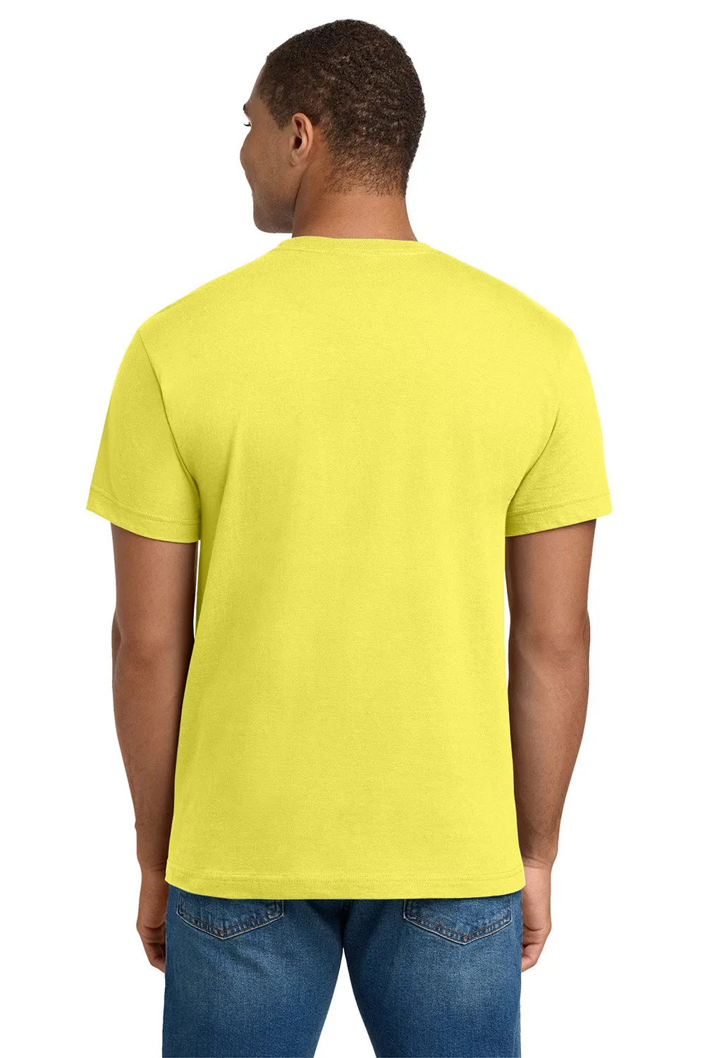 Hanes Mens Beefy-T Short Sleeve Crewneck T-Shirt - Yellow  Best cheap Clothing Hanes