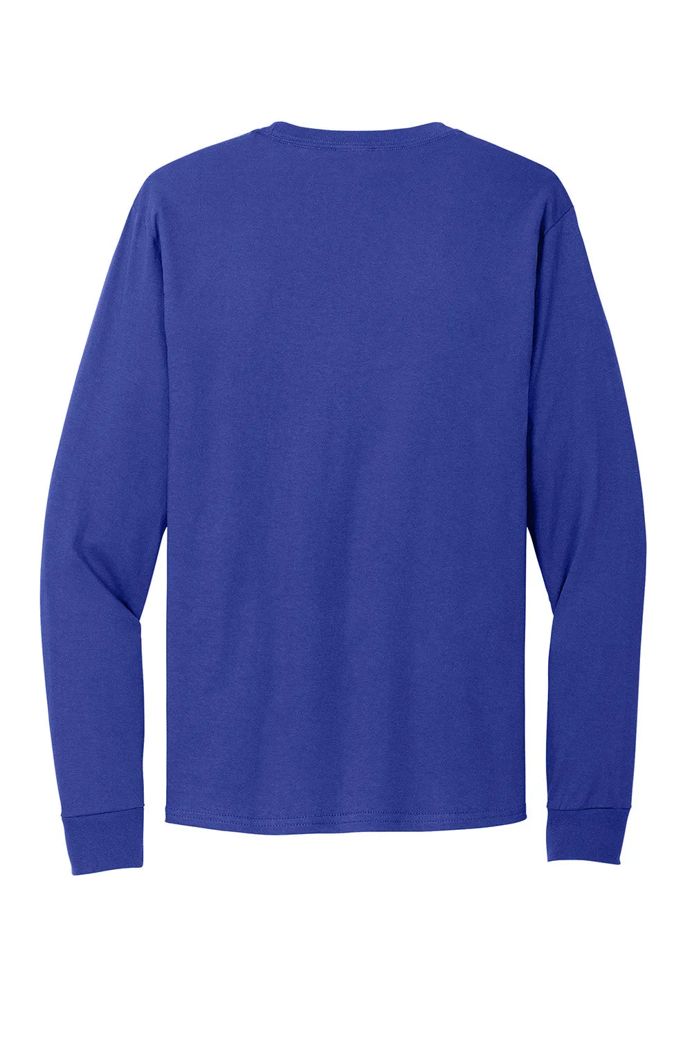 Hanes Mens ComfortSoft Long Sleeve Crewneck T-Shirt - Deep Royal Blue  Best cheap Clothing Hanes