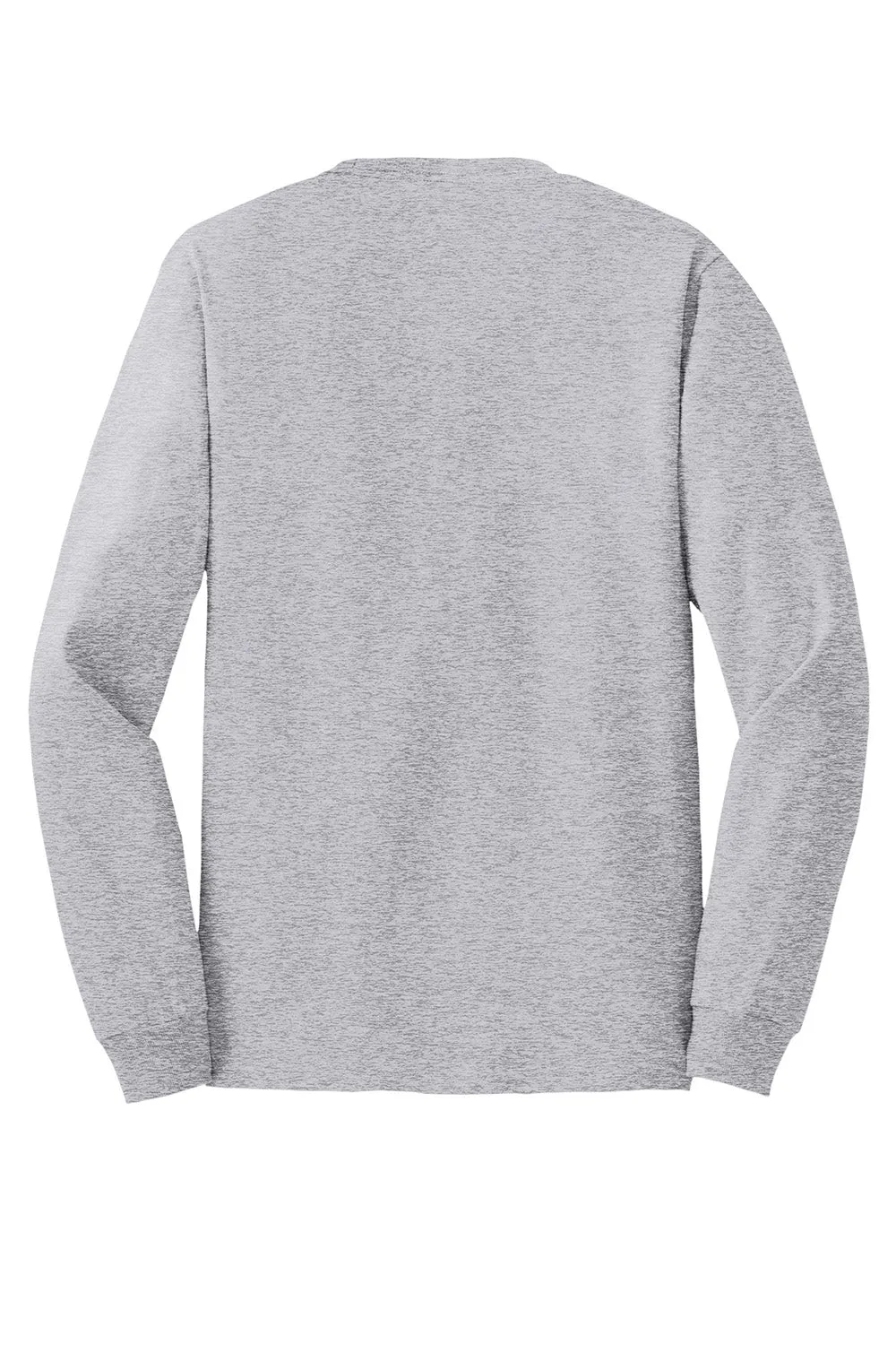 Hanes Mens ComfortSoft Long Sleeve Crewneck T-Shirt - Light Steel Grey  Best cheap Clothing Hanes