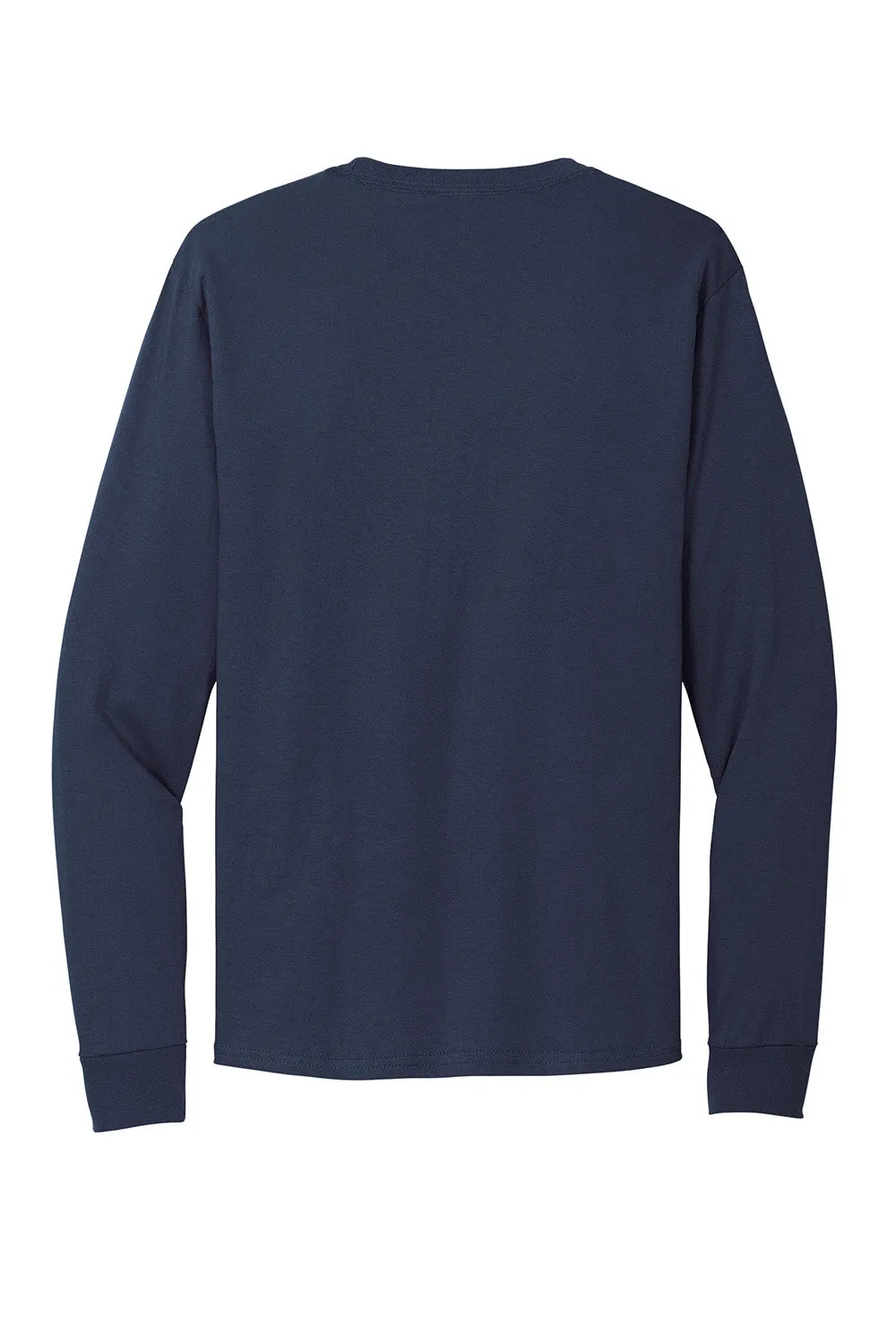 Hanes Mens ComfortSoft Long Sleeve Crewneck T-Shirt - Navy Blue  Best cheap Clothing Hanes