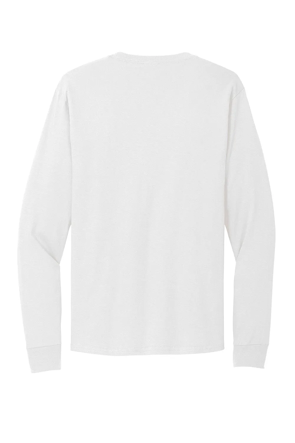 Hanes Mens ComfortSoft Long Sleeve Crewneck T-Shirt - White  Best cheap Clothing Hanes