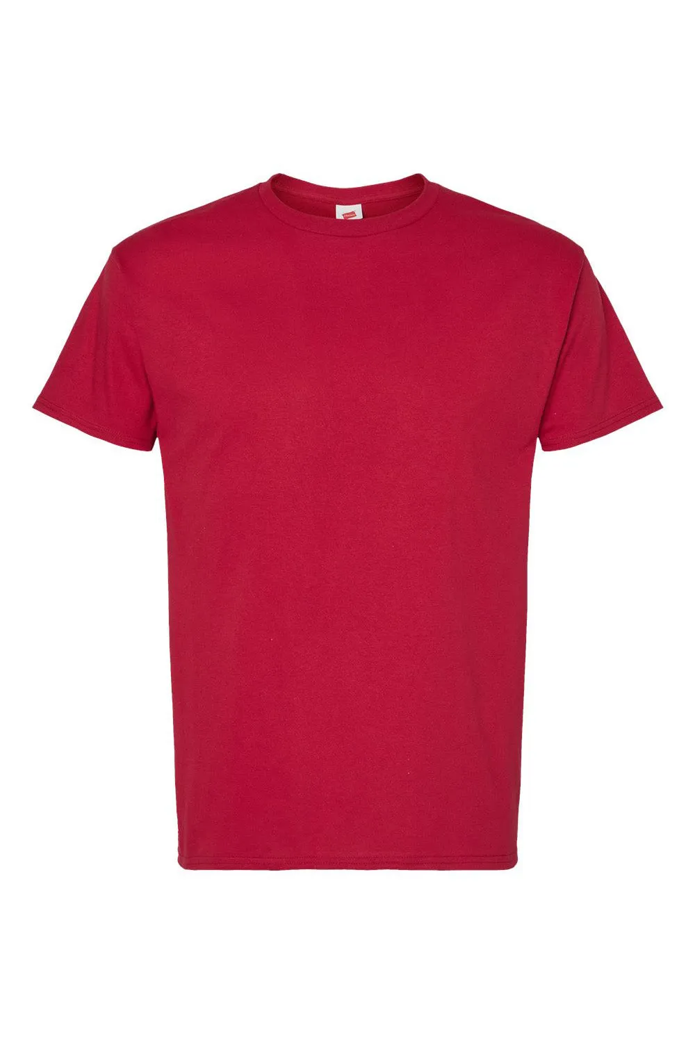 Hanes Mens ComfortSoft Short Sleeve Crewneck T-Shirt - Athletic Crimson Red  Best cheap Clothing Hanes