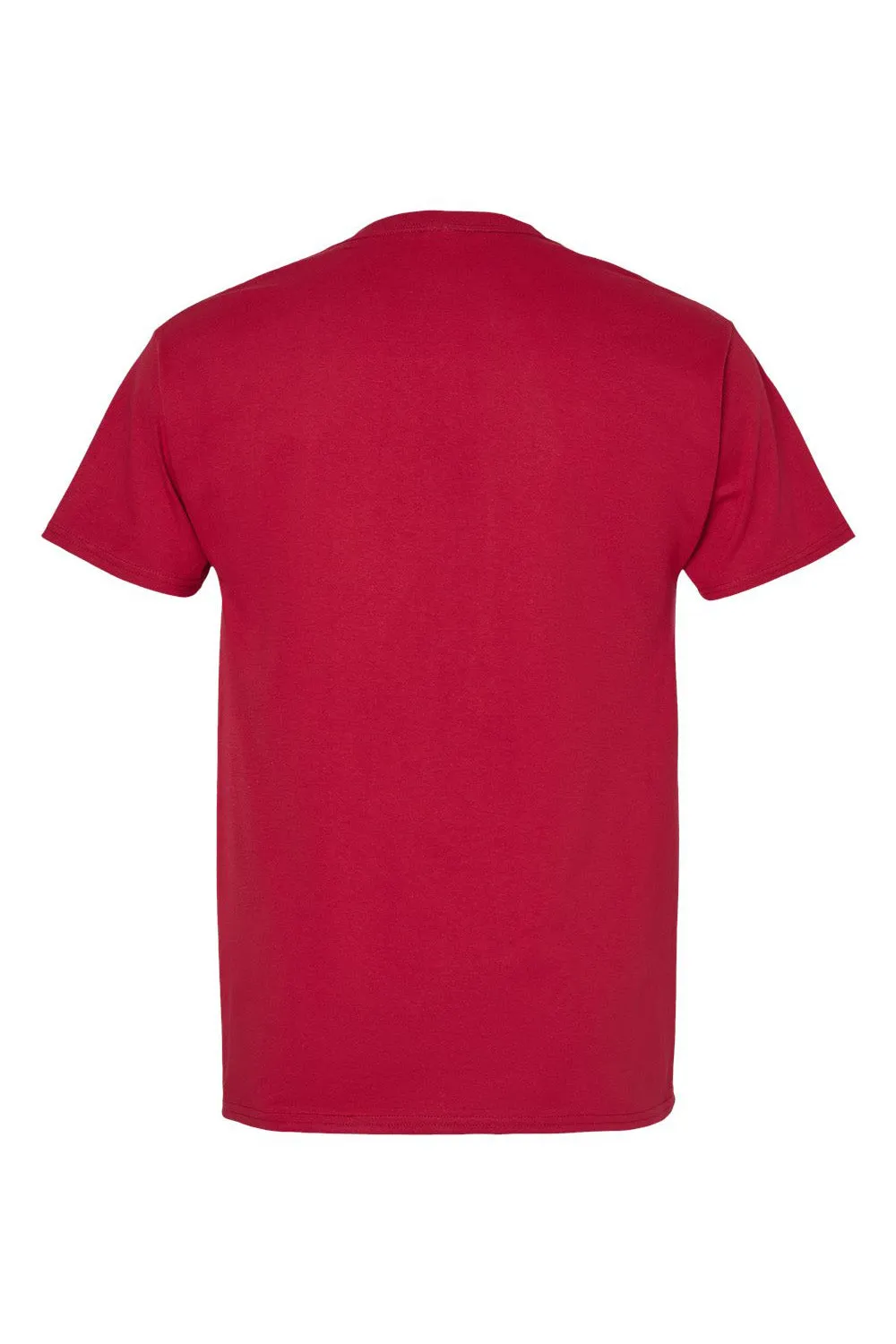 Hanes Mens ComfortSoft Short Sleeve Crewneck T-Shirt - Athletic Crimson Red  Best cheap Clothing Hanes