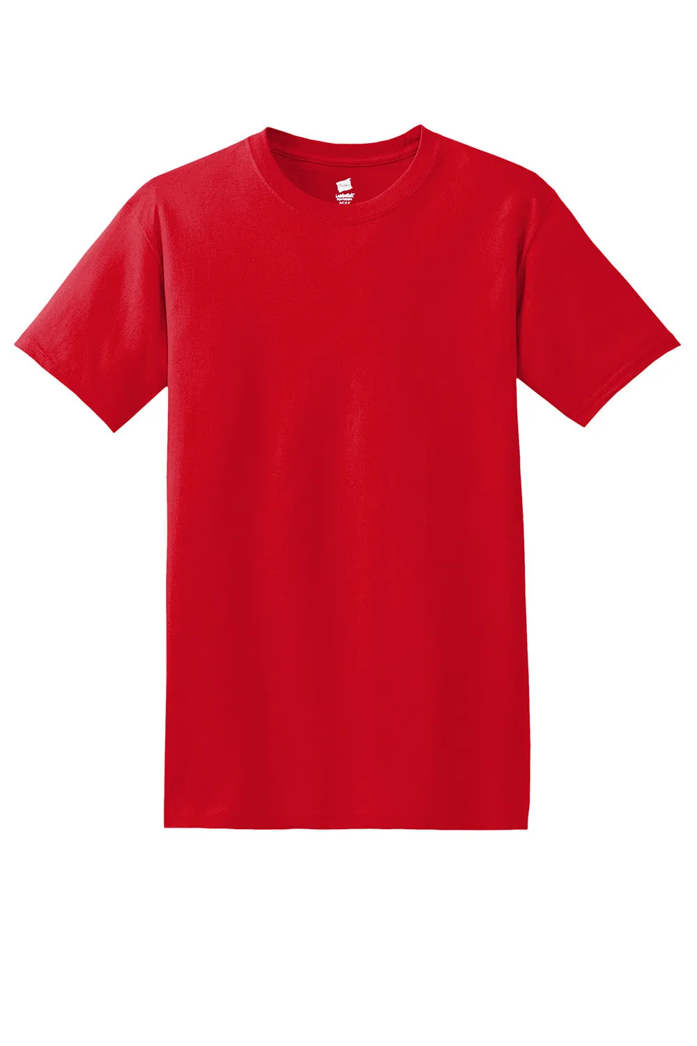 Hanes Mens ComfortSoft Short Sleeve Crewneck T-Shirt - Athletic Red  Best cheap Clothing Hanes