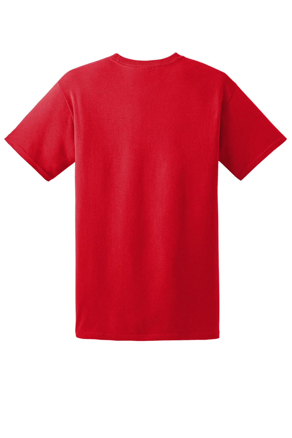 Hanes Mens ComfortSoft Short Sleeve Crewneck T-Shirt - Athletic Red  Best cheap Clothing Hanes