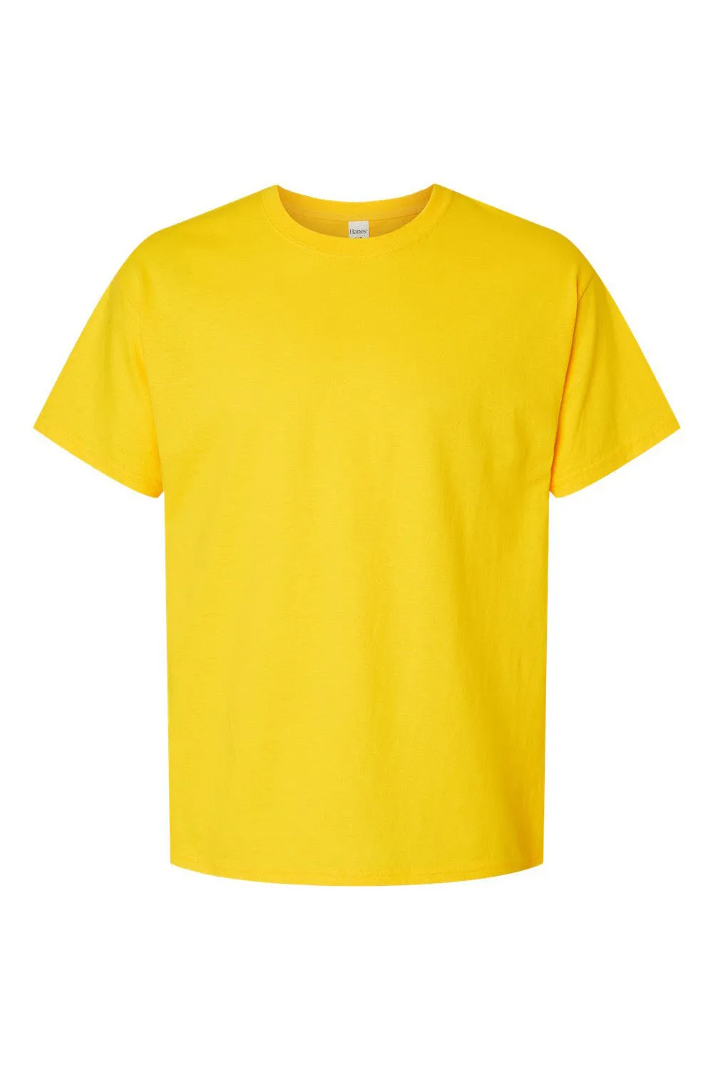 Hanes Mens ComfortSoft Short Sleeve Crewneck T-Shirt - Athletic Yellow  Best cheap Clothing Hanes