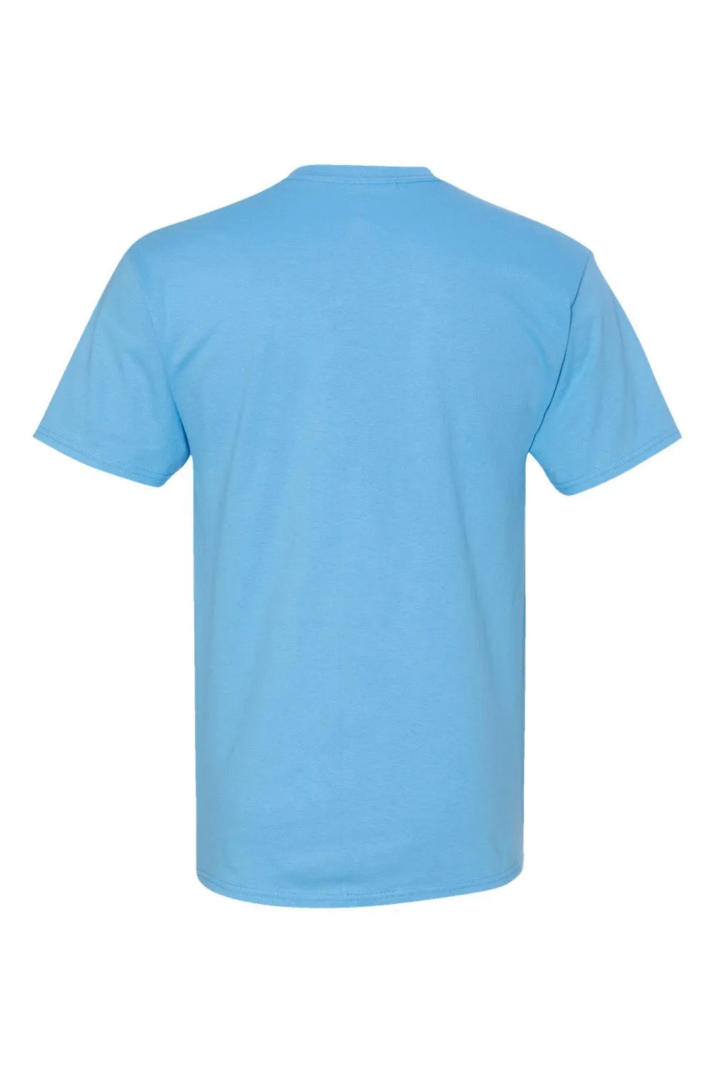 Hanes Mens ComfortSoft Short Sleeve Crewneck T-Shirt - Blue Horizon  Best cheap Clothing Hanes