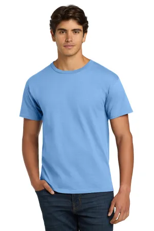 Hanes Mens ComfortSoft Short Sleeve Crewneck T-Shirt - Carolina Blue  Best cheap Clothing Hanes
