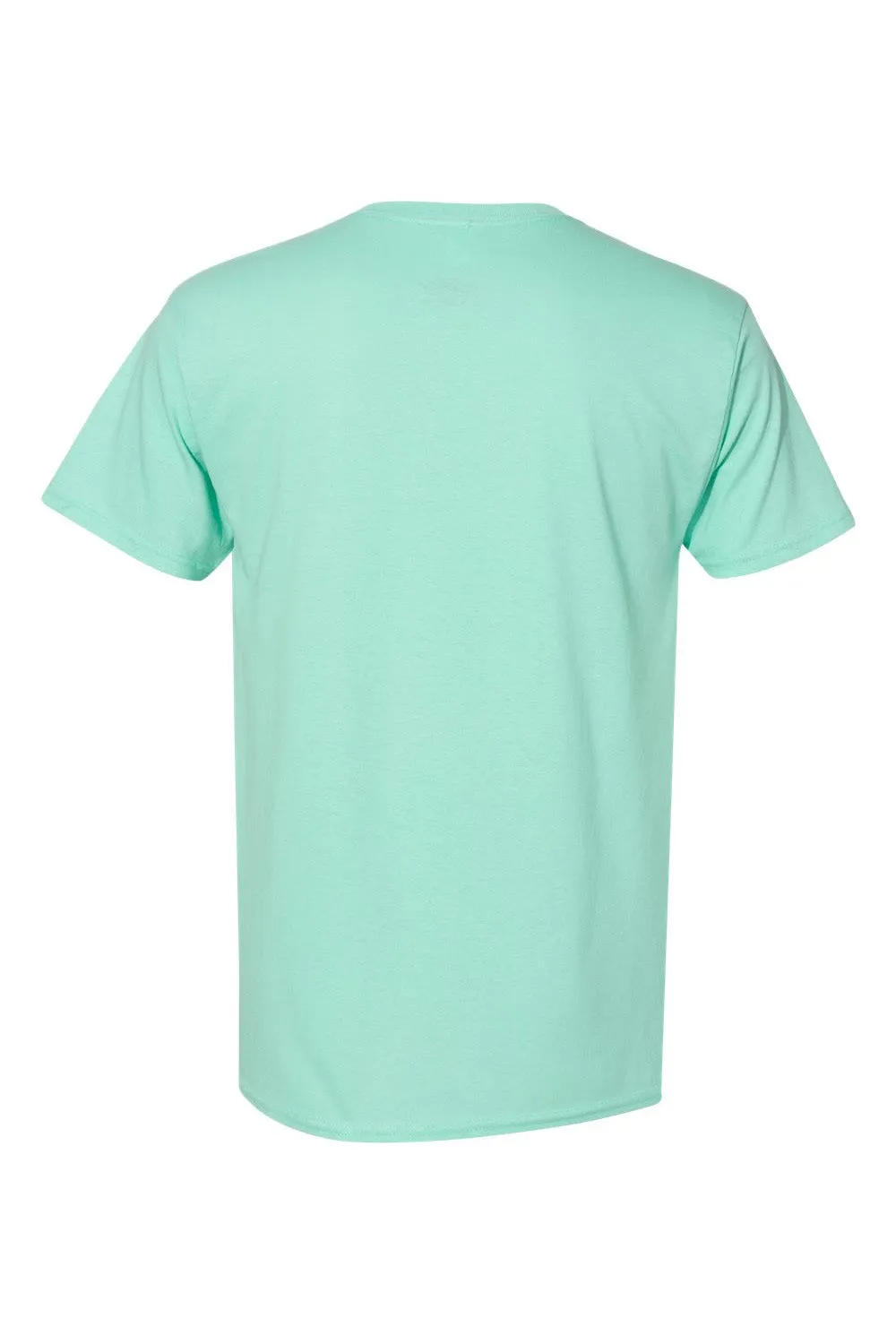 Hanes Mens ComfortSoft Short Sleeve Crewneck T-Shirt - Clean Mint Blue  Best cheap Clothing Hanes