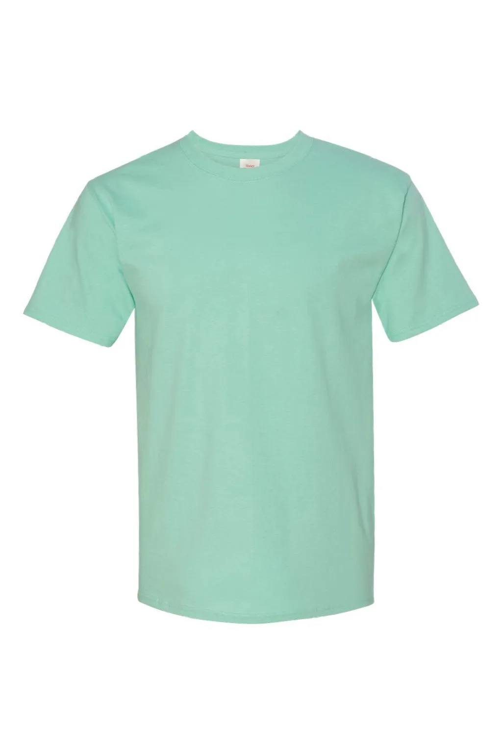 Hanes Mens ComfortSoft Short Sleeve Crewneck T-Shirt - Clean Mint Green  Best cheap Clothing Hanes