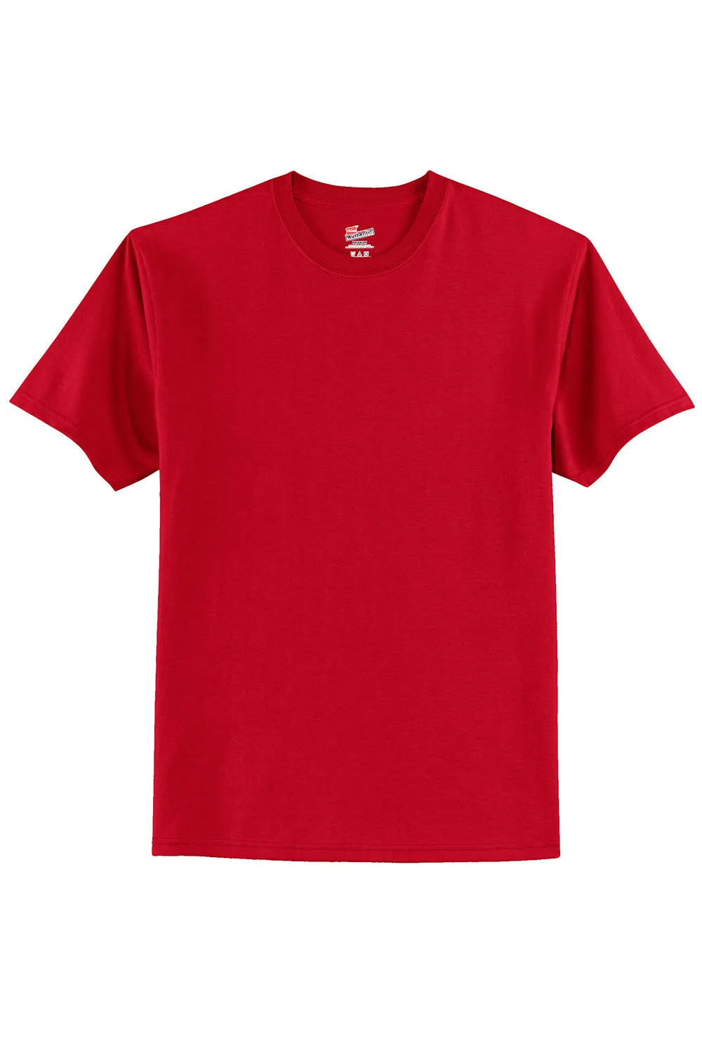 Hanes Mens ComfortSoft Short Sleeve Crewneck T-Shirt - Deep Red  Best cheap Clothing Hanes