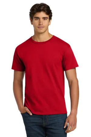 Hanes Mens ComfortSoft Short Sleeve Crewneck T-Shirt - Deep Red  Best cheap Clothing Hanes