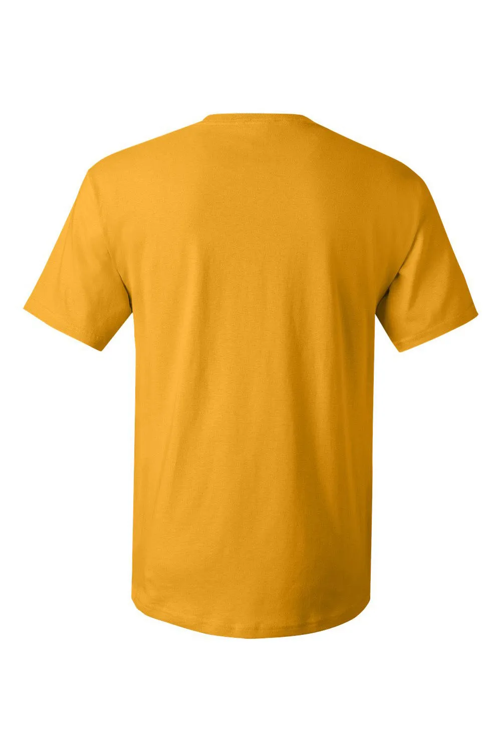 Hanes Mens ComfortSoft Short Sleeve Crewneck T-Shirt - Gold  Best cheap Clothing Hanes