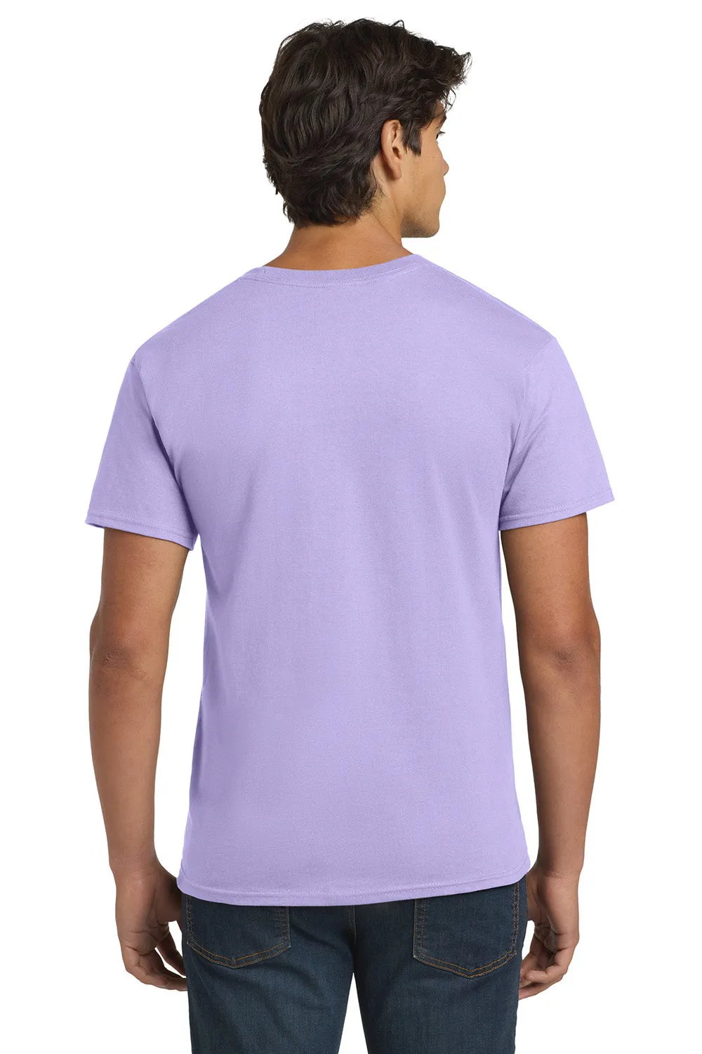 Hanes Mens ComfortSoft Short Sleeve Crewneck T-Shirt - Lavender Purple  Best cheap Clothing Hanes