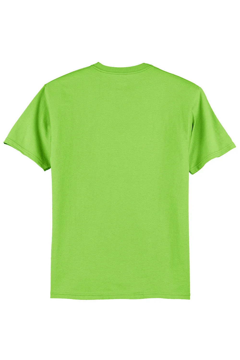 Hanes Mens ComfortSoft Short Sleeve Crewneck T-Shirt - Lime Green  Best cheap Clothing Hanes