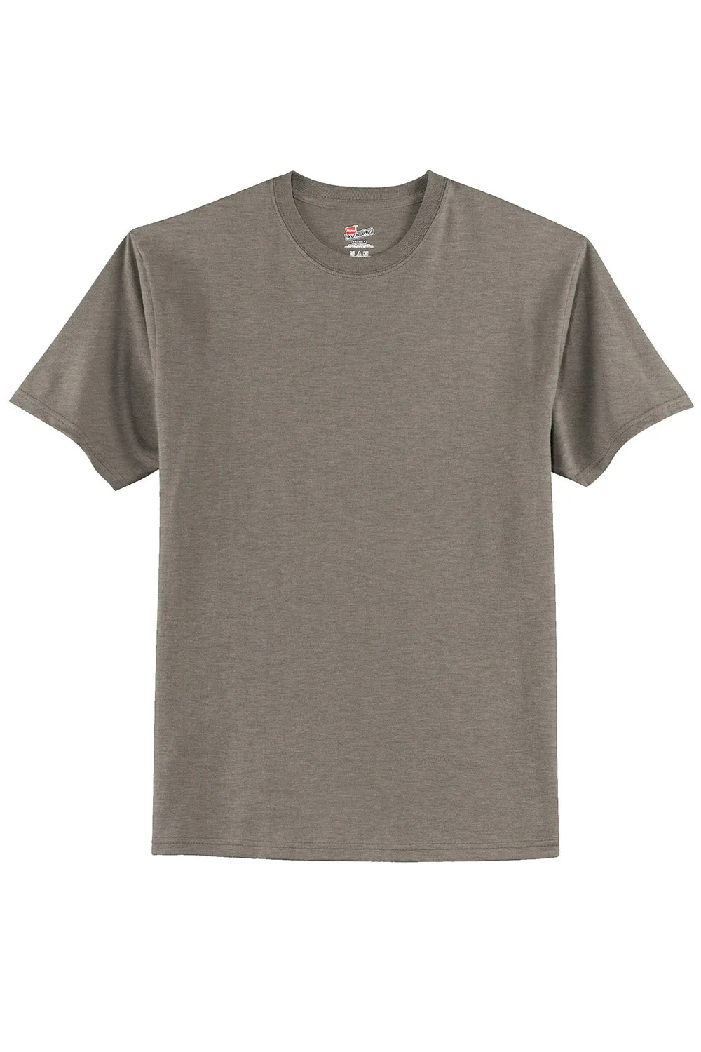Hanes Mens ComfortSoft Short Sleeve Crewneck T-Shirt - Oxford Grey  Best cheap Clothing Hanes