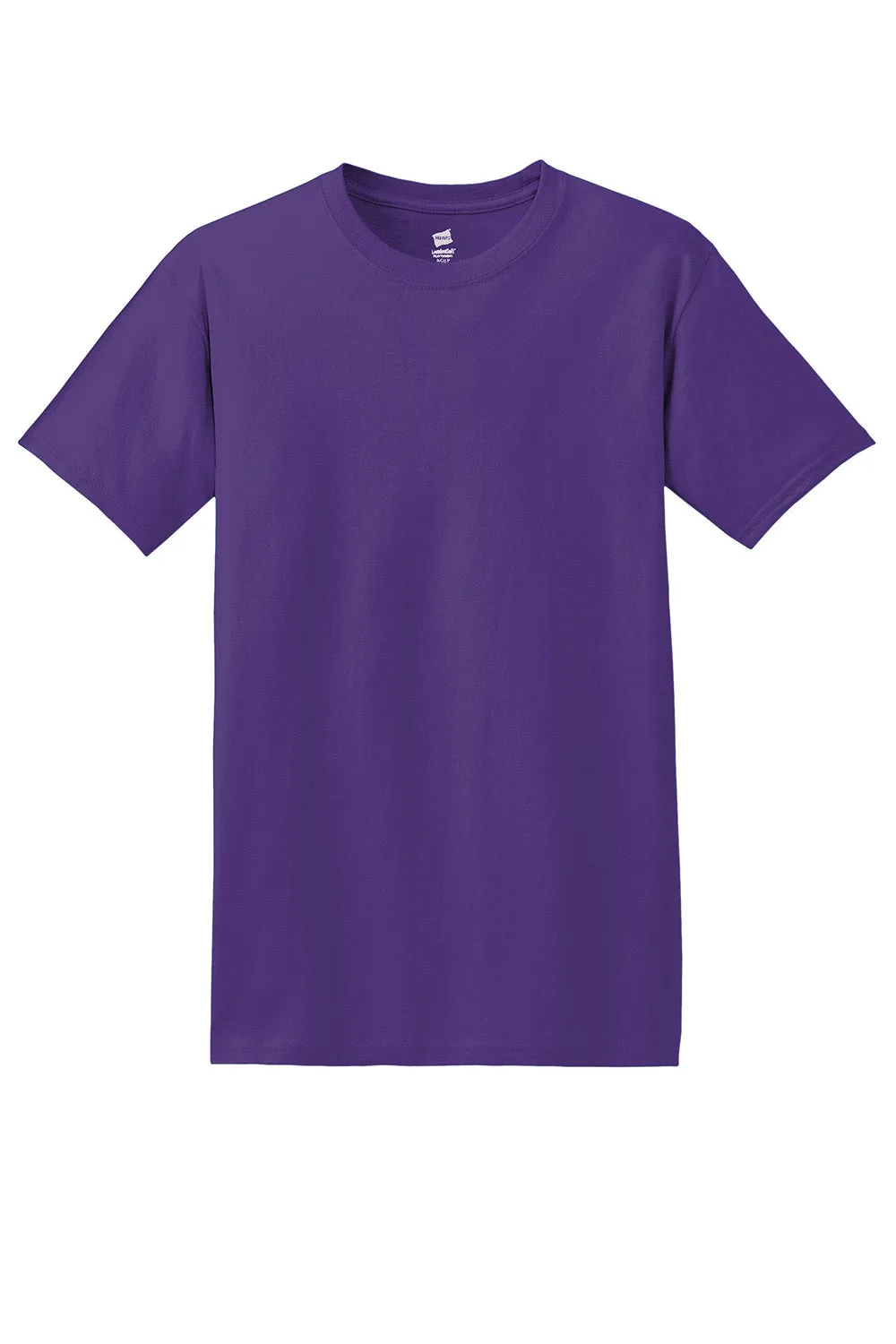 Hanes Mens ComfortSoft Short Sleeve Crewneck T-Shirt - Purple  Best cheap Clothing Hanes