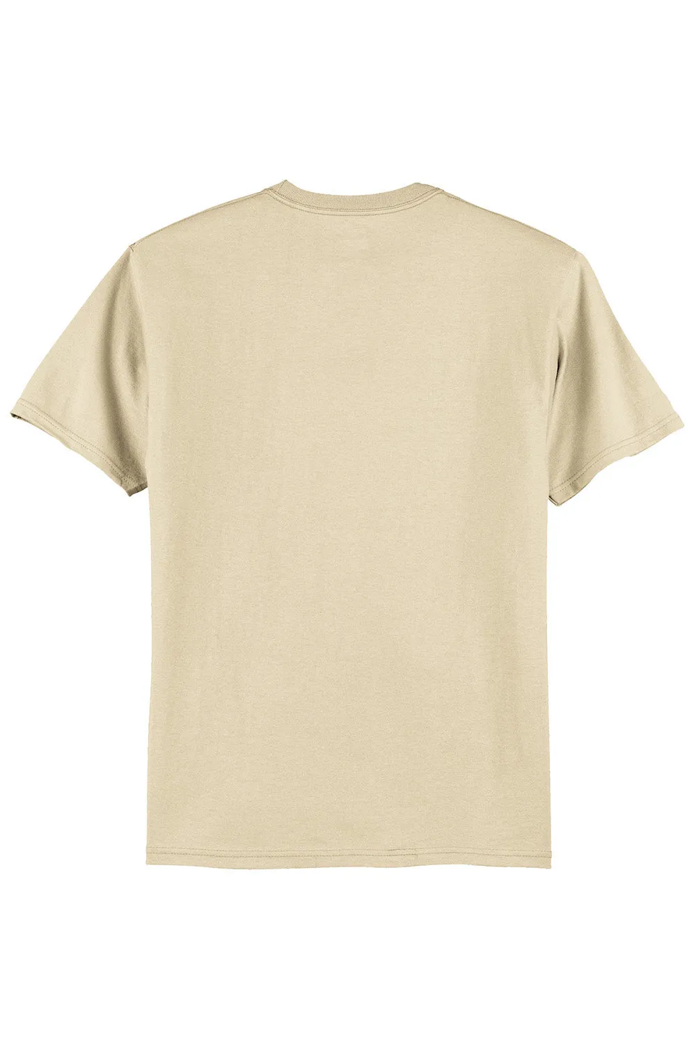 Hanes Mens ComfortSoft Short Sleeve Crewneck T-Shirt - Sand  Best cheap Clothing Hanes