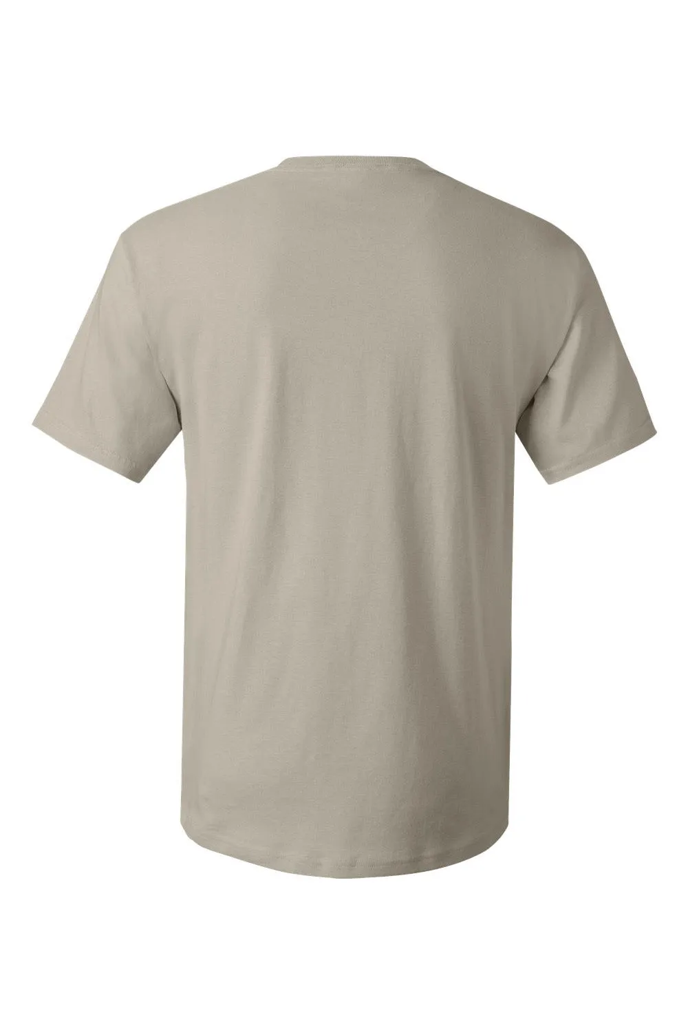 Hanes Mens ComfortSoft Short Sleeve Crewneck T-Shirt - Sand  Best cheap Clothing Hanes