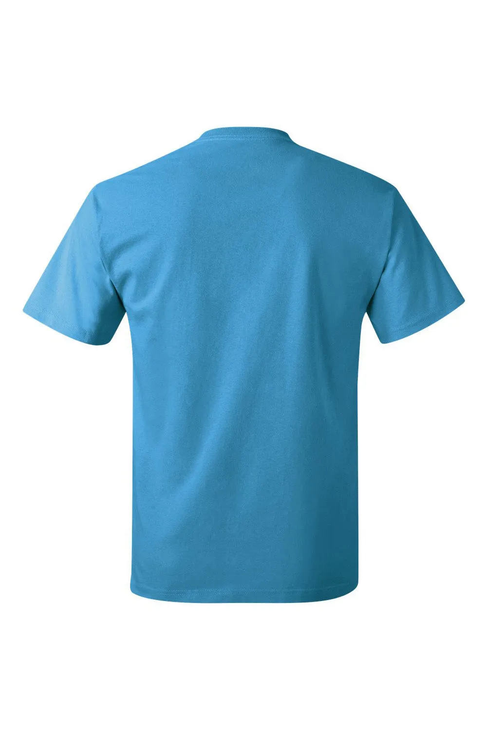 Hanes Mens ComfortSoft Short Sleeve Crewneck T-Shirt - Sapphire Blue  Best cheap Clothing Hanes