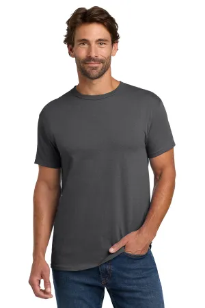 Hanes Mens ComfortSoft Short Sleeve Crewneck T-Shirt - Smoke Grey  Best cheap Clothing Hanes