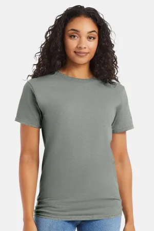 Hanes Mens ComfortSoft Short Sleeve Crewneck T-Shirt - Stonewashed Green  Best cheap Clothing Hanes