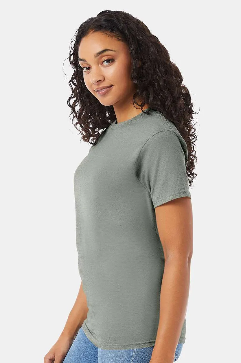 Hanes Mens ComfortSoft Short Sleeve Crewneck T-Shirt - Stonewashed Green  Best cheap Clothing Hanes