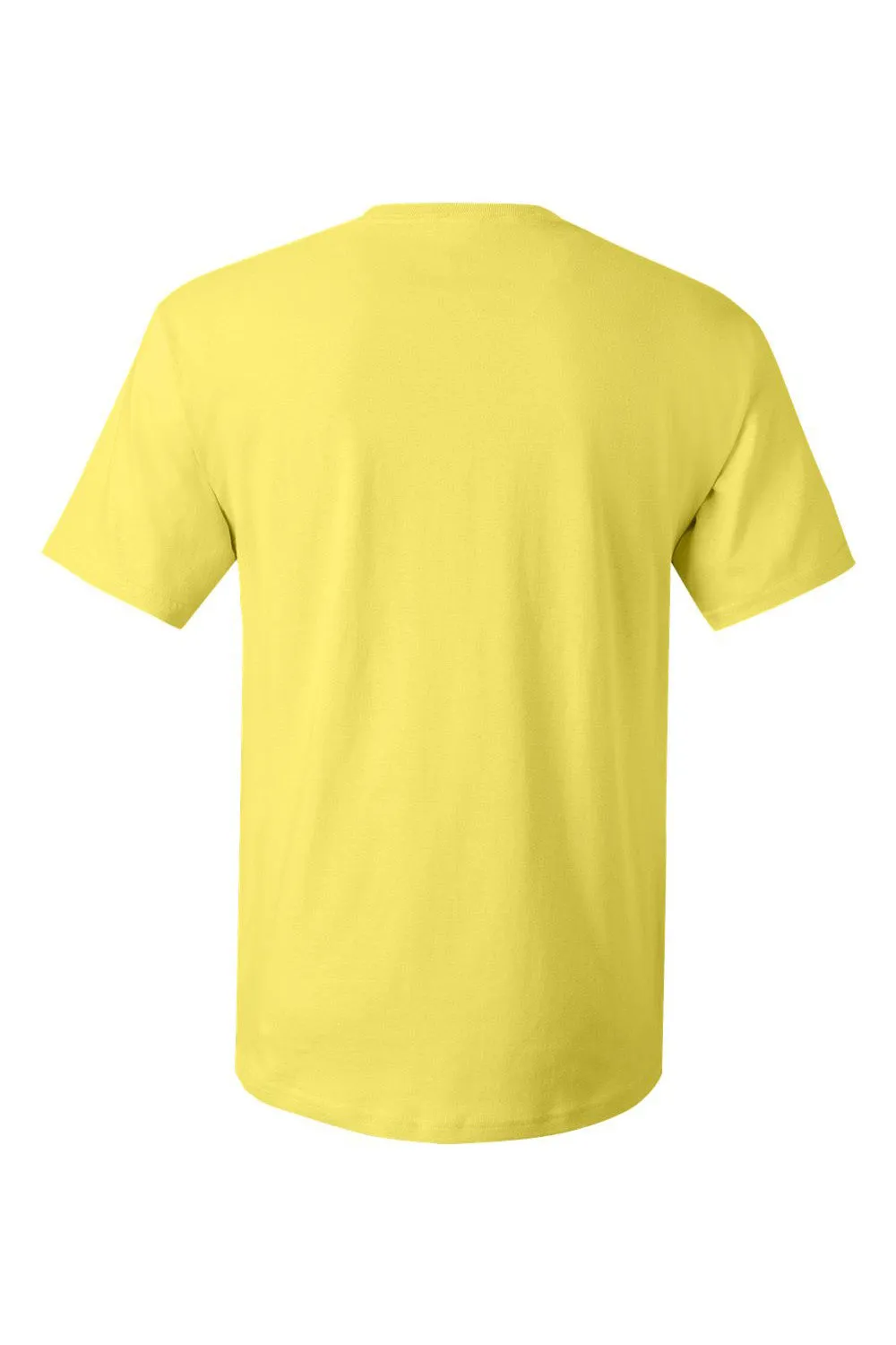 Hanes Mens ComfortSoft Short Sleeve Crewneck T-Shirt - Yellow  Best cheap Clothing Hanes