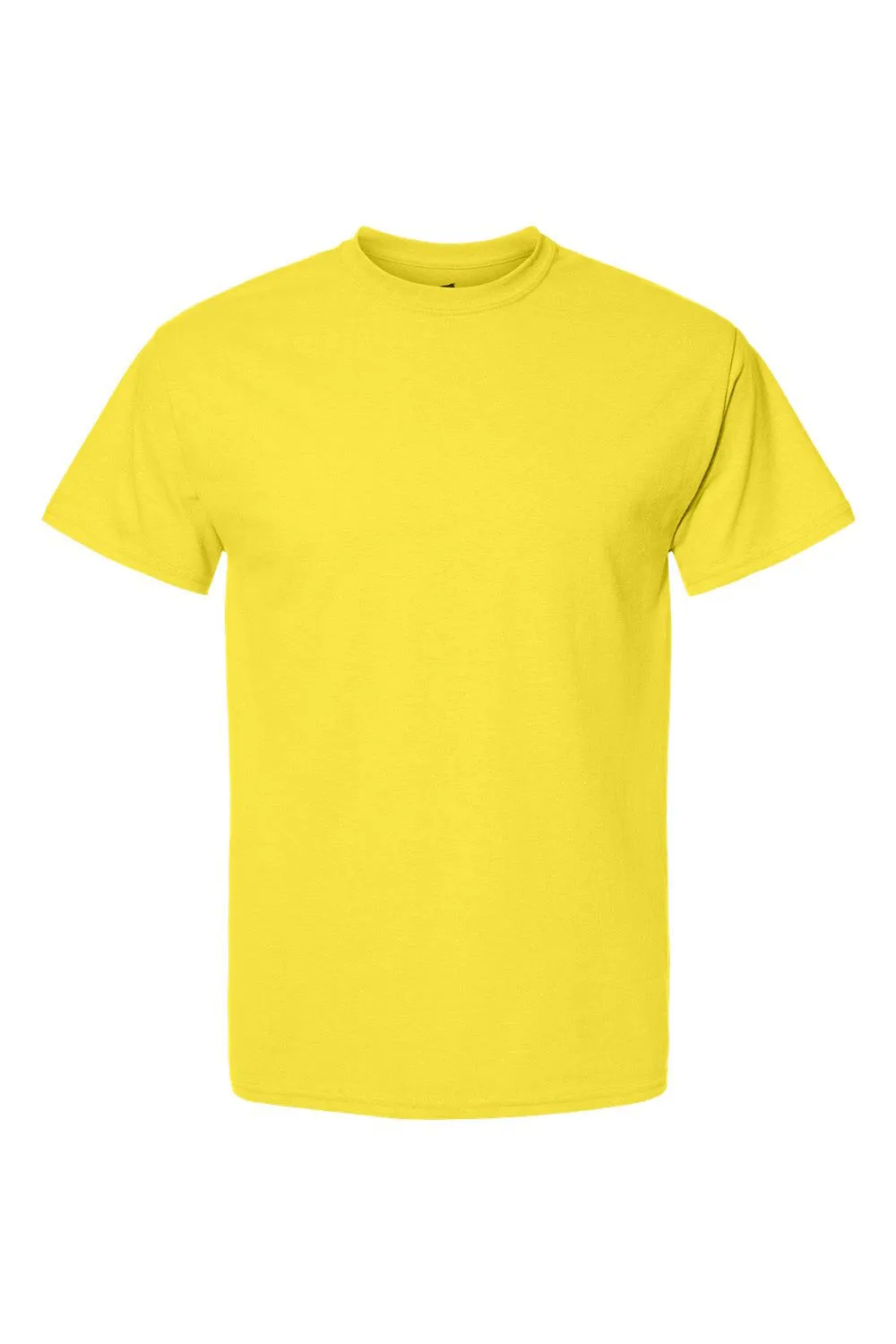 Hanes Mens ComfortSoft Short Sleeve Crewneck T-Shirt - Yellow  Best cheap Clothing Hanes